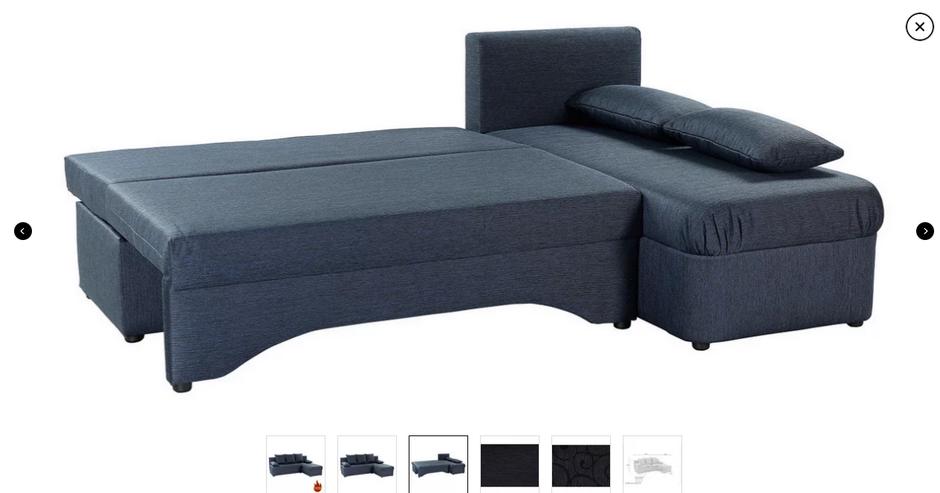 Bild 2: Schlafsofa + Tisch Top Zustand. tolles Design