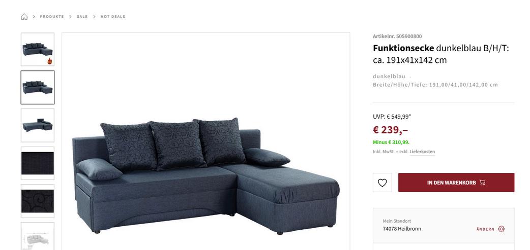 Schlafsofa + Tisch Top Zustand. tolles Design - Couchtische - Bild 1