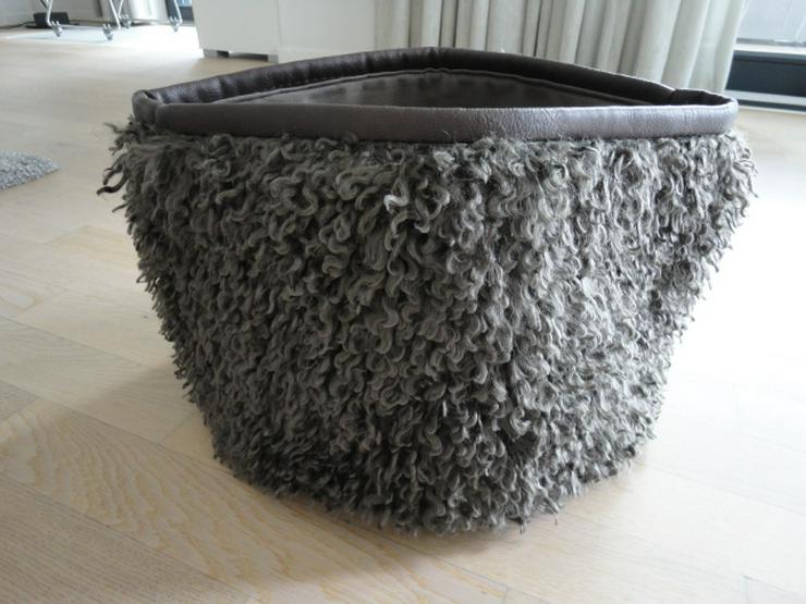 H&M Home großer Aufbewahrungskorb Felloptik taupe Neu/Etikett