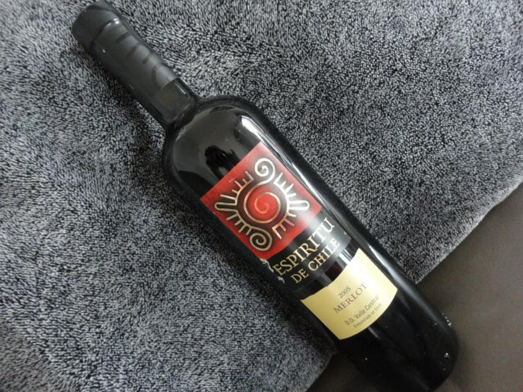 Merlot 2005 " Espiritu de Chile" 0,75 cl / 13,5 % Vol. NEU