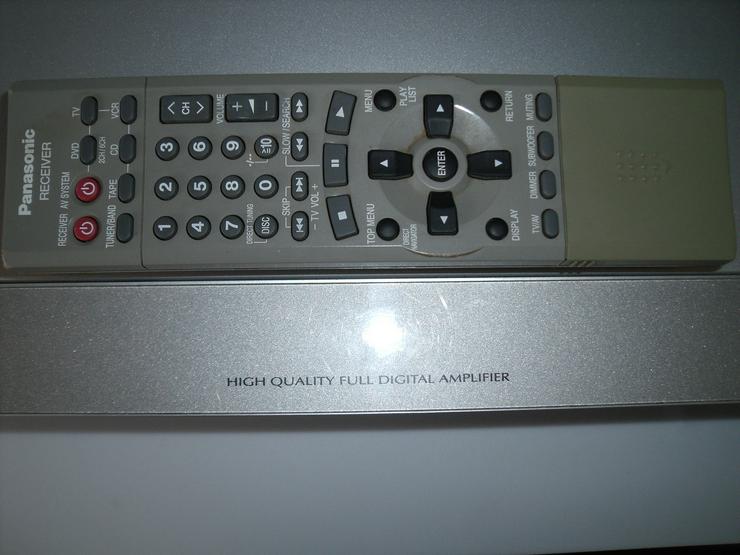 Bild 3: Panasonic SA - XR 25 Receiver Versterker mit FB + Geschenk  S K.