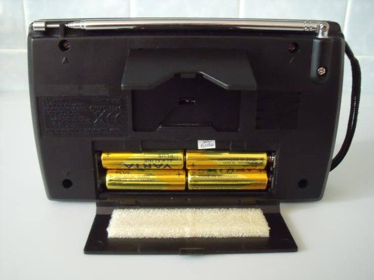 Bild 6: Tragbares  UKW FM AM  Radio Tisch Radio tragbar Bataree.+ Geschenk .