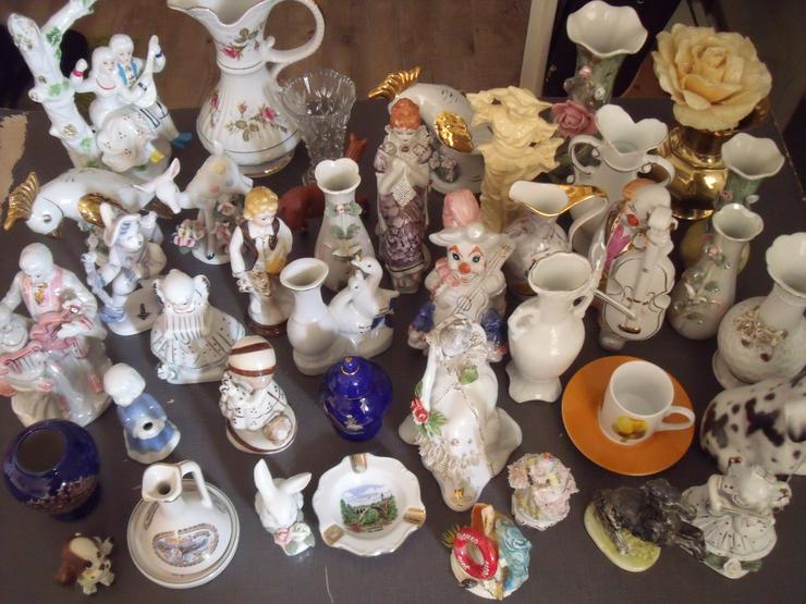 Bild 8: Porzelan 50 Stück Deko verschiedene Figuren Sammeln + Geschenk.