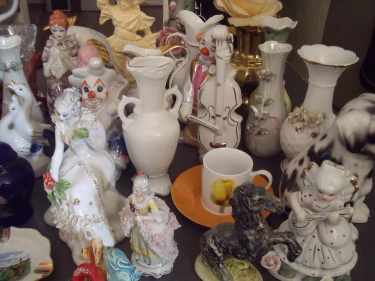 Bild 9: Porzelan 50 Stück Deko verschiedene Figuren Sammeln + Geschenk.