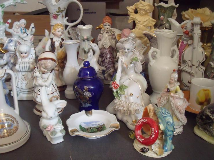 Bild 6: Porzelan 50 Stück Deko verschiedene Figuren Sammeln + Geschenk.