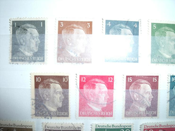 Bild 2: Samlung Post Briefmarken Deutsche Reich , Selten.