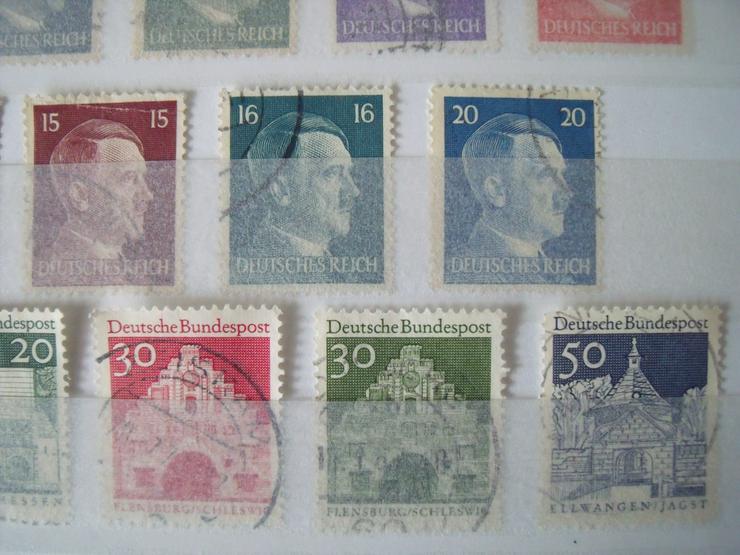 Bild 6: Samlung Post Briefmarken Deutsche Reich , Selten.