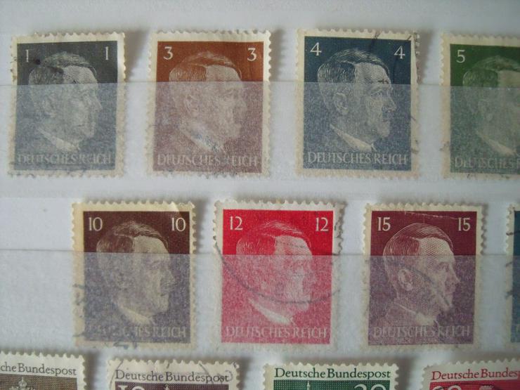 Bild 3: Samlung Post Briefmarken Deutsche Reich , Selten.