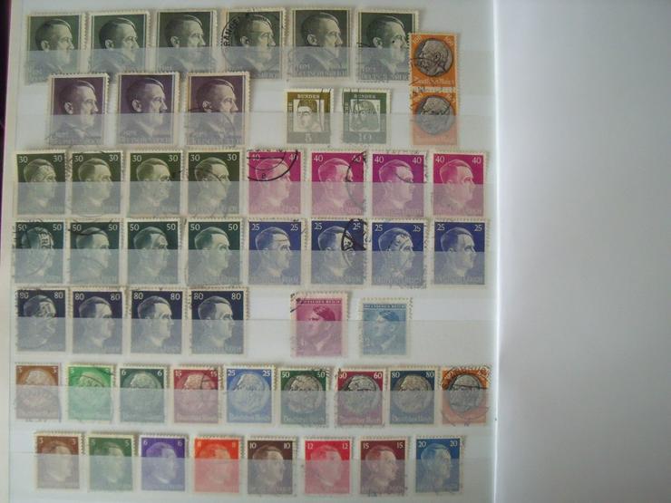 Bild 8: Samlung Post Briefmarken Deutsche Reich , Selten.