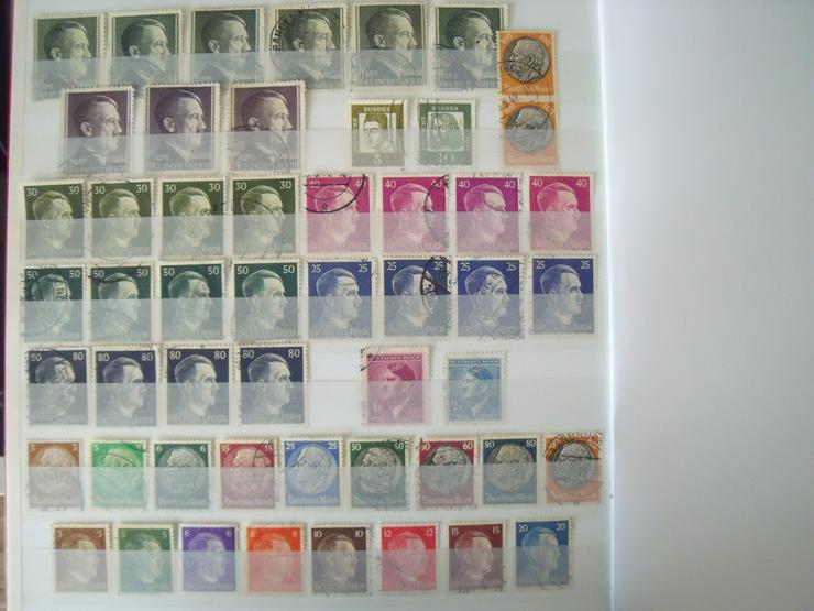 Bild 11: Samlung Post Briefmarken Deutsche Reich , Selten.