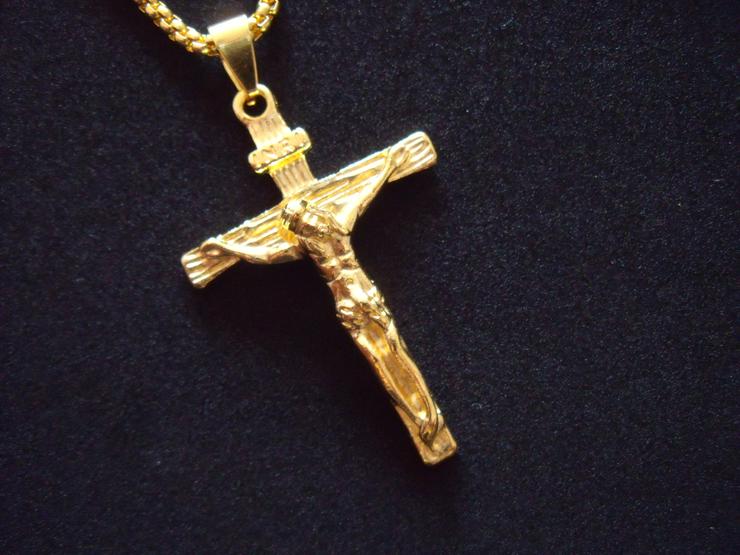 Bild 5: 3 St Herren Kette Schmuck , Silber Kette mit Kulon .