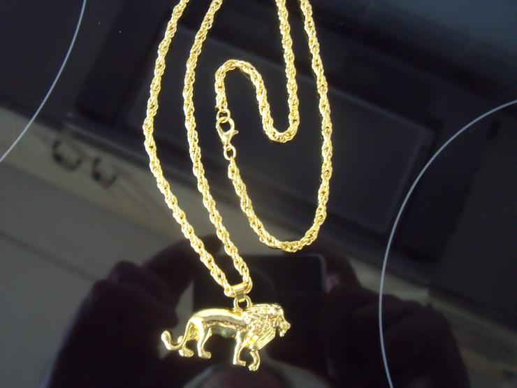 Bild 18: 3 St Herren Kette Schmuck , Silber Kette mit Kulon .