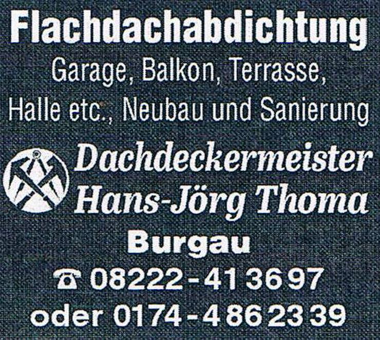 Flachdachabdichtung vom Dachdeckermeister