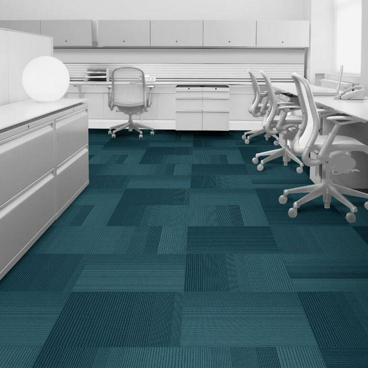 Bild 4: Straightforward ll Crystal Teal Turqoise Teppichfliesen