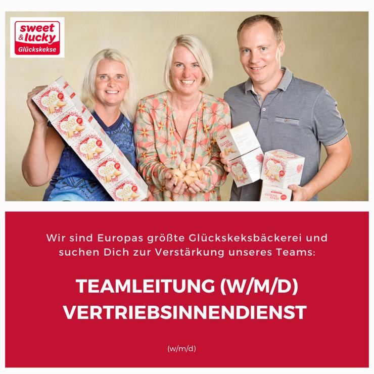 Teamleitung (w/m/d) Vertriebsinnendienst / Auftragsbearbeitung