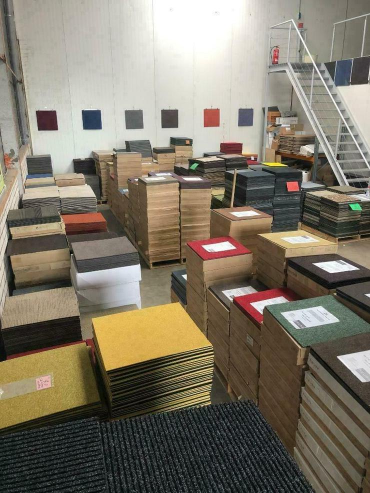 Bild 15: Wunderschöne Teppichfliesen perfekt für Privat und Büro (Bürostuhl)