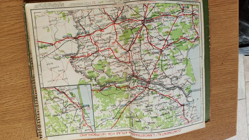 Bild 6: Continental-Atlas für Kraftfahrer – DEUTSCHLAND Bj.1929/1930