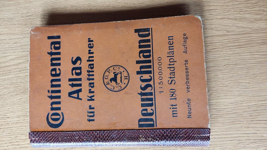 Continental-Atlas für Kraftfahrer – DEUTSCHLAND Bj.1929/1930