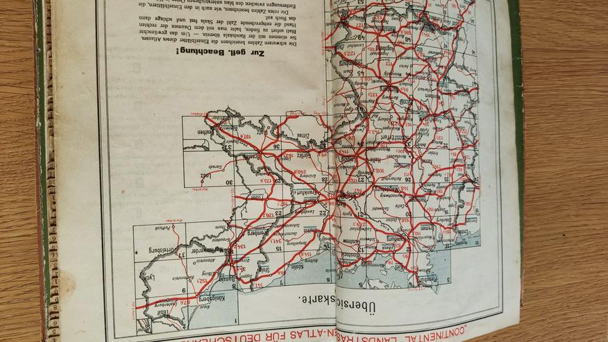 Bild 4: Continental-Atlas für Kraftfahrer – DEUTSCHLAND Bj.1929/1930