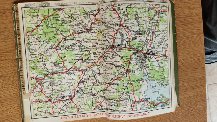 Bild 9: Continental-Atlas für Kraftfahrer – DEUTSCHLAND Bj.1929/1930