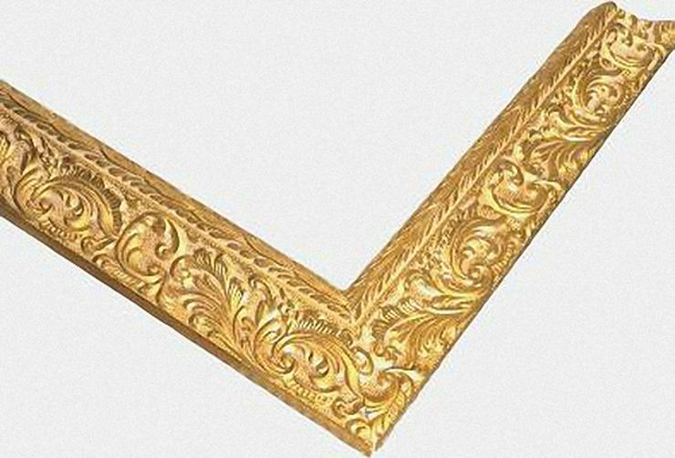 Bild 2: Leerrahmen und Bilderrahmen Sondermaße Gold oder Schwarz 882