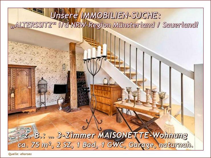 Bild 2: GESUCH: eine edle 3-Zimmer MAISONETTE-Wohnung zur Miete in NRW - ab 2026.