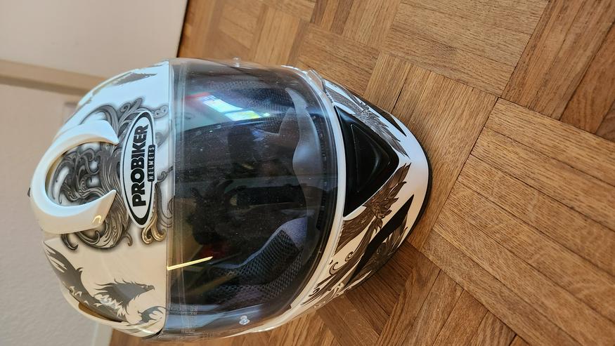 Bild 3: Pro Biker Helm wenig genutzt.