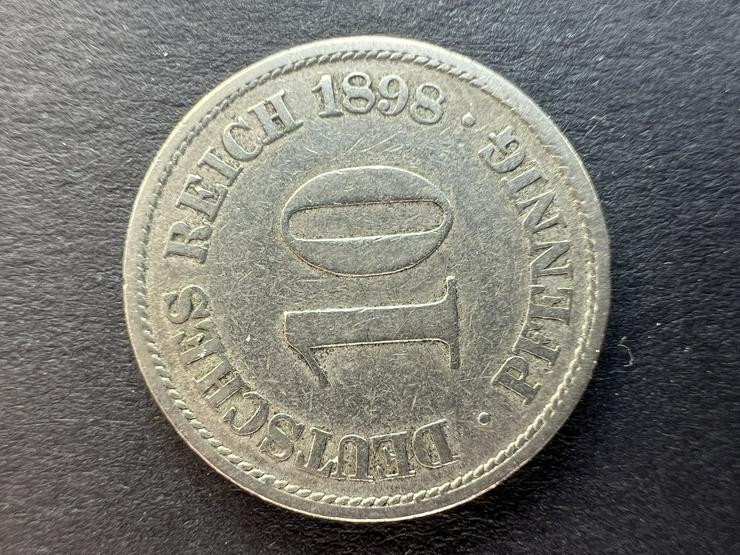 10 Pfennig aus dem Gründungsjahr des SV Darmstadt 1898 e.V.