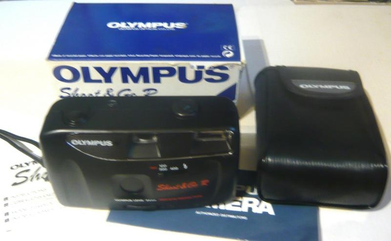 Bild 3: Olympus Shoot & Go R 34 mm roter Augen Reduktion OVP Anleitung