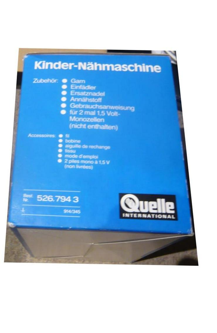 Bild 3: Kinder Nähmaschine Batteriebetrieb good play unbenutzt OVP