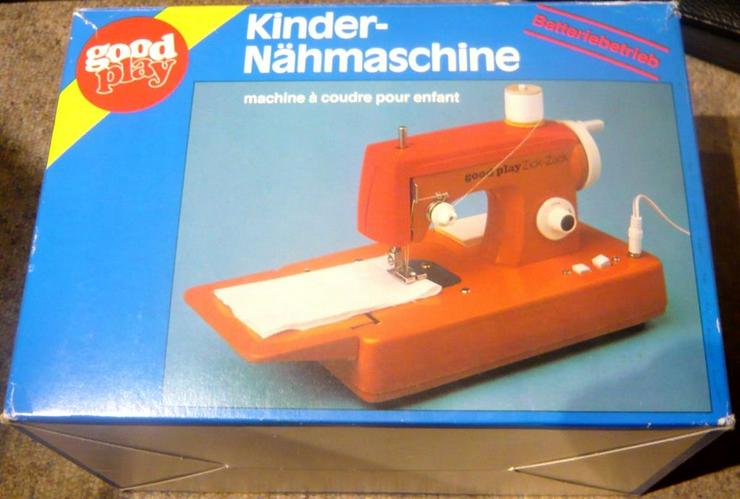 Kinder Nähmaschine Batteriebetrieb good play unbenutzt OVP - Lernen & Experimentieren - Bild 1