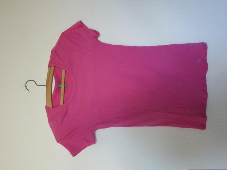 Bild 2: Brauner Rock mit pinkem T-Shirt Größe XS