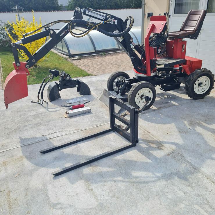 Minibagger RH-D500 mit Räder