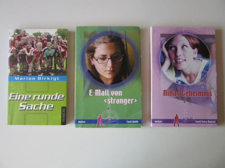 Bild 2: 3 Bücher für Teenage girls: Eine runde Sache, E-mail von <stranger>, Ninas Geheimnis