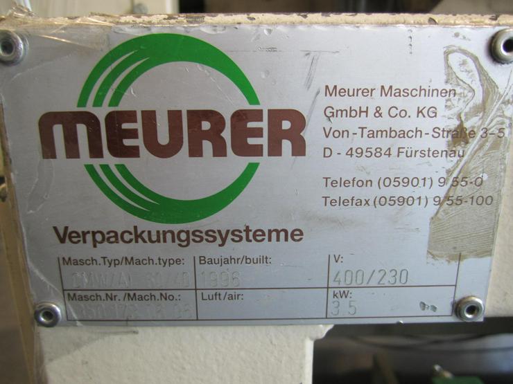 Bild 2: Verpackungsmaschine Folieranlage mit Schrumpftunell