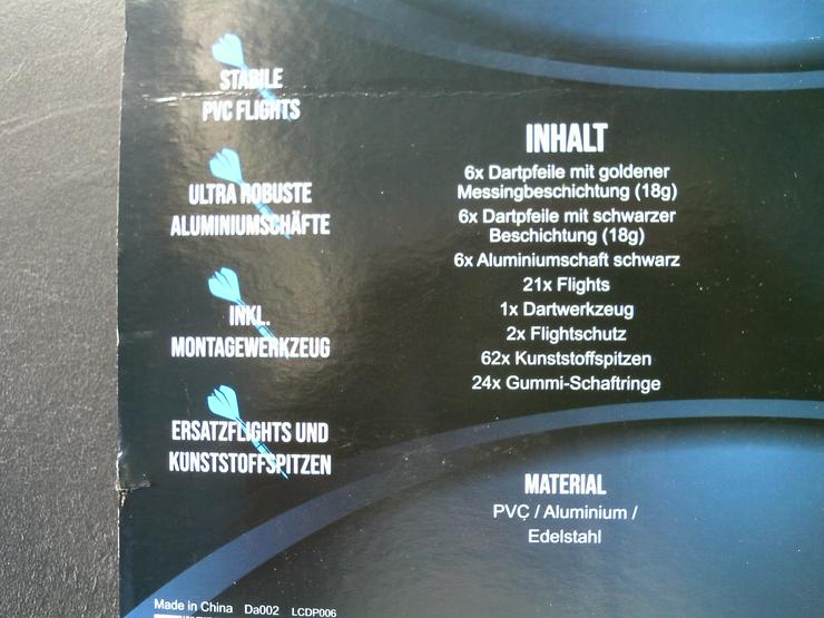 Bild 2: Dartpfeil Softdarts Set - NEU - UNBENUTZT - OVP
