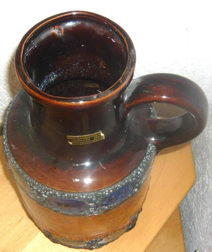 Bild 2: Bodenvase Fat Lava Stützel-Sachs Aalen 408-40 m. Henkel 40 cm TOP
