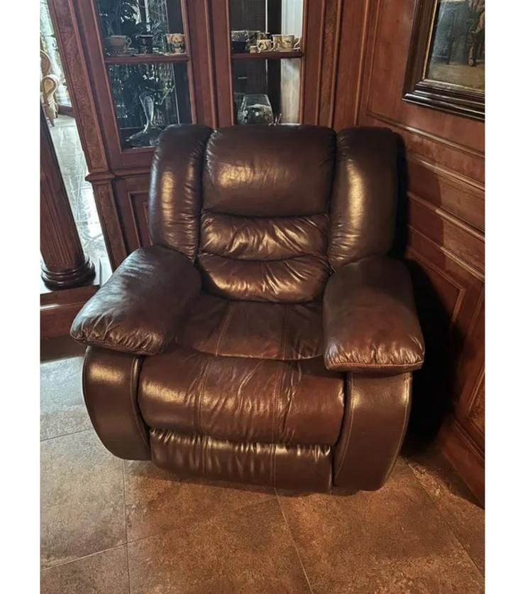 Bild 3: Couchgarnitur mit Relaxfunktion 311 leder