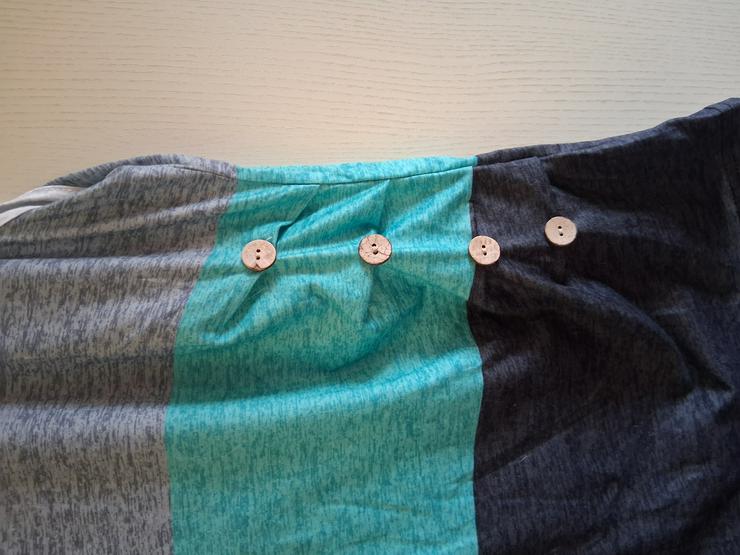 Bild 2: Stylisches Damen Tank Top L – Melierte Farben & Seitliche Knöpfe – Top Zustand!