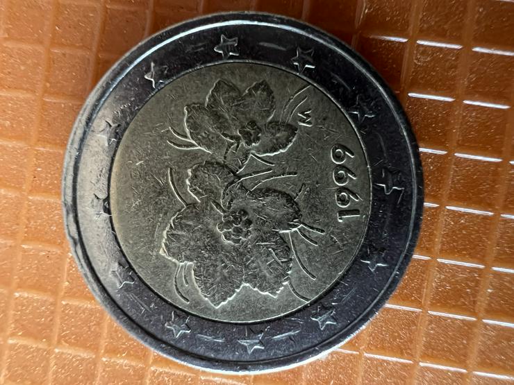 2 Euro Kursmünze von 1999 aus Finnland