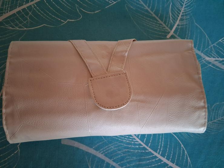 Pinsel Organizer Beige | Schminkaufbewahrung | Kosmetikbox