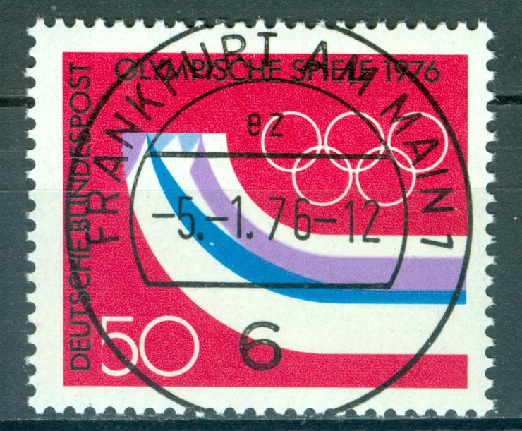 Bund gestempelt Nr. 875 mit Ersttagsstempel, genau wie auf dem Bild zu sehen