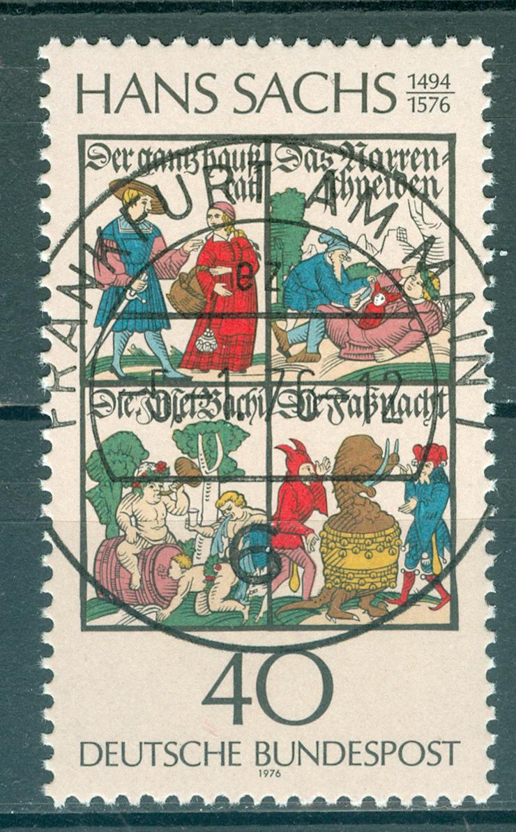 Bund gestempelt Nr. 877 mit Ersttagsstempel genau wie auf dem Bild zu sehen.