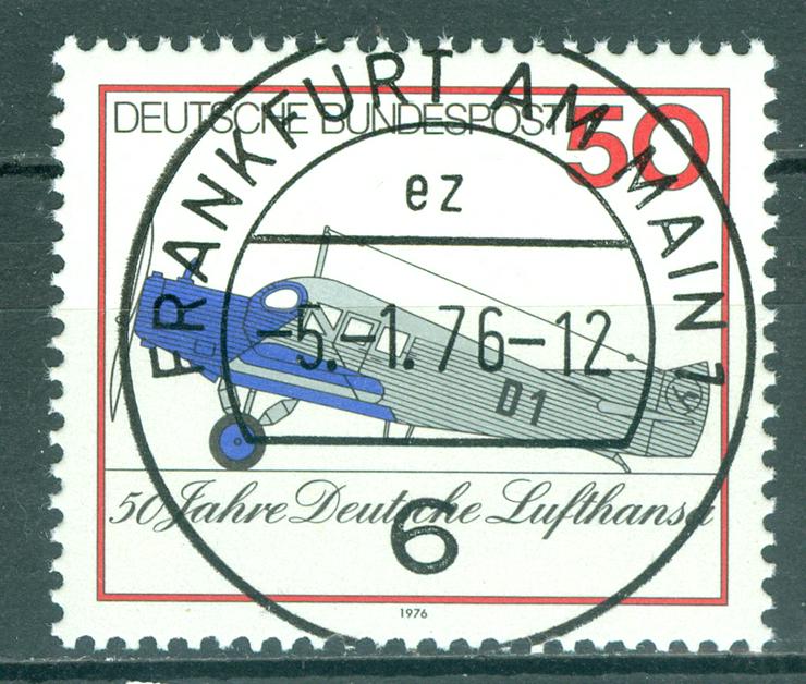 Bund gestempelt Nr. 878 mit Ersttagsstempel, genau wie auf dem Bild zu sehen.
