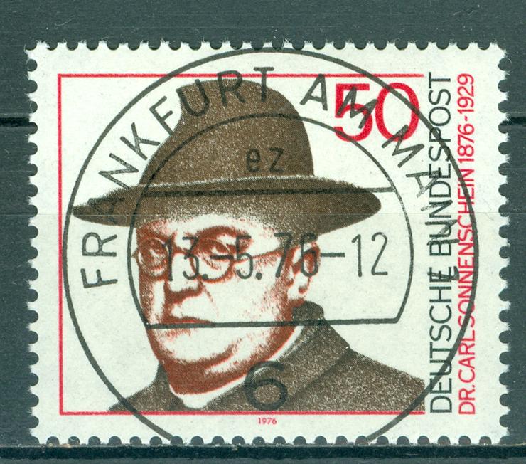Bund gestempelt Nr. 892 mit Ersttagsstempel, genau wie auf dem Bild zu sehen.