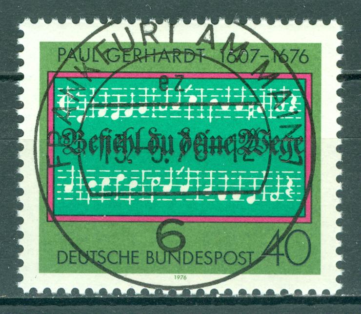Bund gestempelt Nr. 893 mit Ersttagsstempel, genau wie auf dem Biuld zu sehen.
