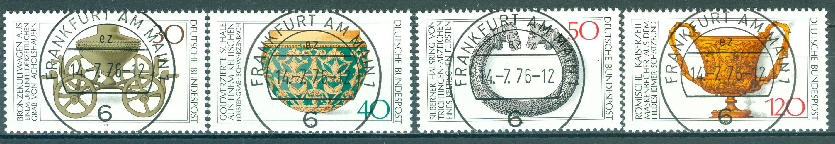 Bund gestempelt Nr. 897-900 mit Ersttagsstempel, genau wie auf dem Bild zu sehen. 