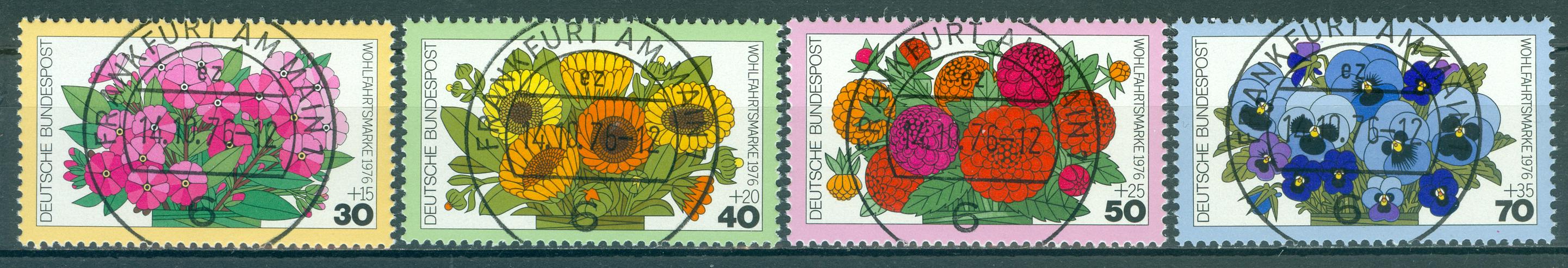 Bund gestempelt Nr. 904-7 mit Ersttagsstempel,genau wie auf dem Bild zu sehen. 