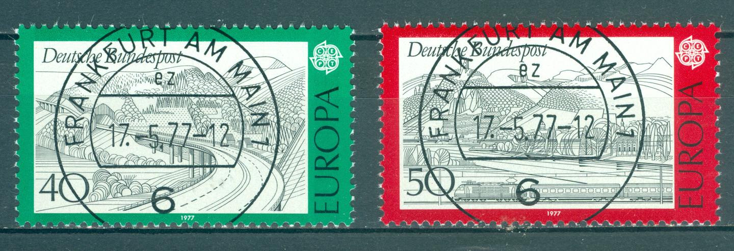 Bund gestempelt Nr. 934-35 mit Ersttagsstempel, genau wie auf dem Bild zu sehen.