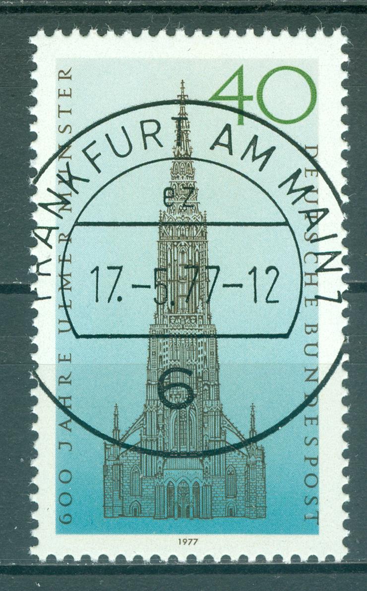 Bund gestempelt Nr. 937 mit Ersttagsstempel, genau wie auf dem Bild zu sehen.